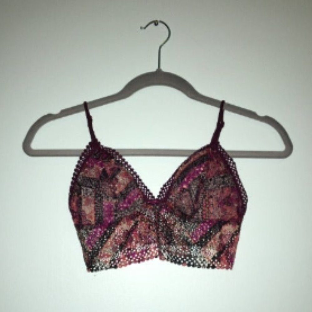 Victoria's Secret Black / Warm Tones Bralette